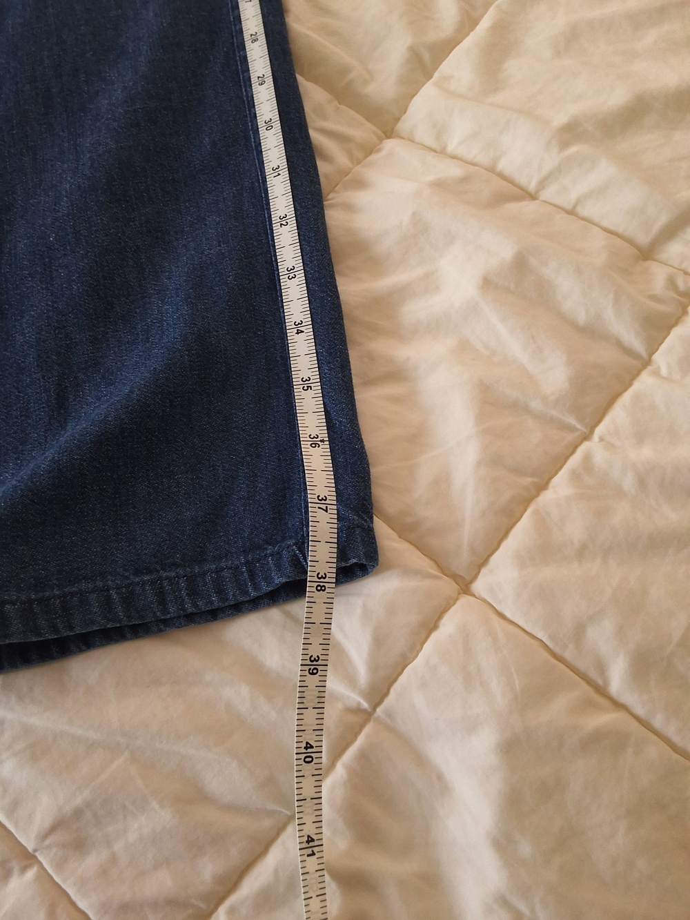J. Crew Blue Lightweight Denim Drawstring Waist Pants - Picture 10 of 12